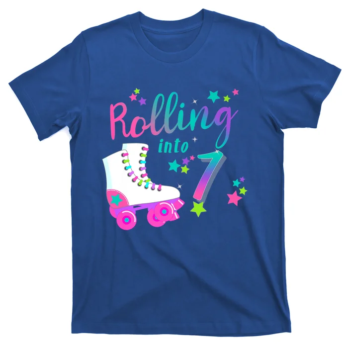 Roller Skate Birthday Cool Gift 5th 80's Outfit Decades Party T-Shirt